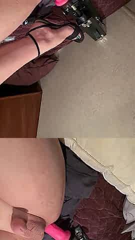 Sex machine massive anal vibrator