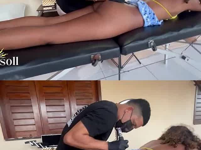 I went to pay the tattoo artist with a cashier's card and my angry ex sucked my ally's schlong.