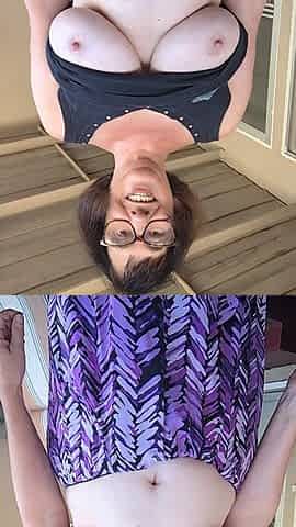 Naked Striptease From My Private Outdoor Patio