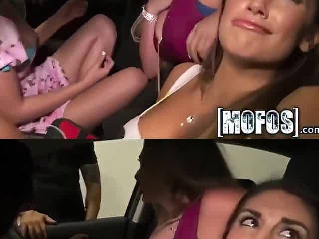 Super Sexy And August Ames In Gorgeous 19 Year Old Sex Party Into A Car