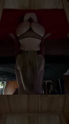 In the College,my Roommates Stepsister Blowjob My Dick and Swallowed My Cum