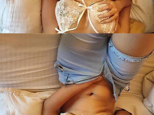 Summer time with bikini gal banging in vacation