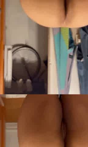 Young girl Ass clapping