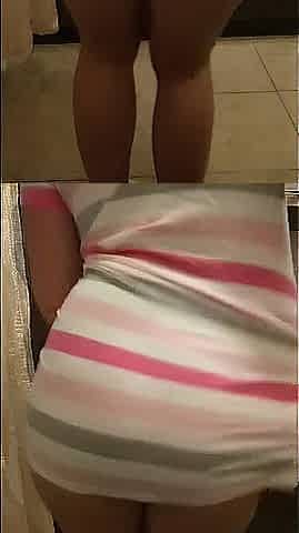 Sexy hot dancing on a kitchen from my wife! Show me your pleasing butt...