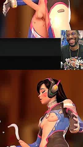 D.VA Gets Her Transgender Penis Nerfed By Cumming Super Banging Hard And Squirting