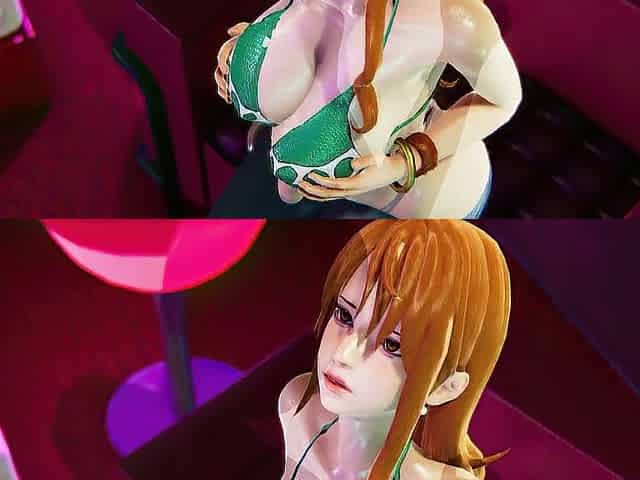 [ONE PIECE] Nami's pool party CG ANIME