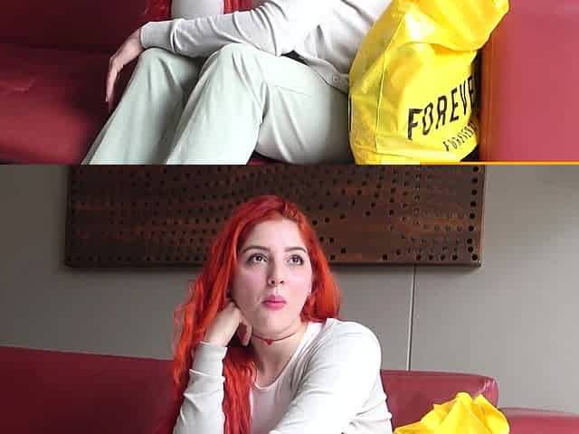 Curvy latina teen first time casting