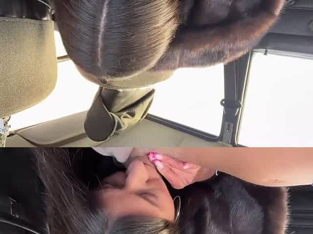 Beautiful stranger captivates with public passionate sultry ecstasy reward