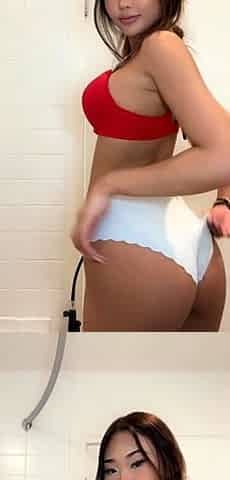 Bunni Emmie Rides Dildo Deep On Bathroom Floor Onlyfans