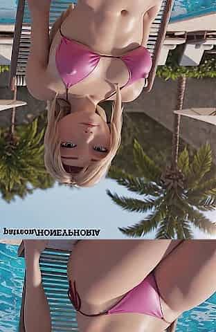 Astrid's having an affair on vacation How to teach your dragon CG porn animation