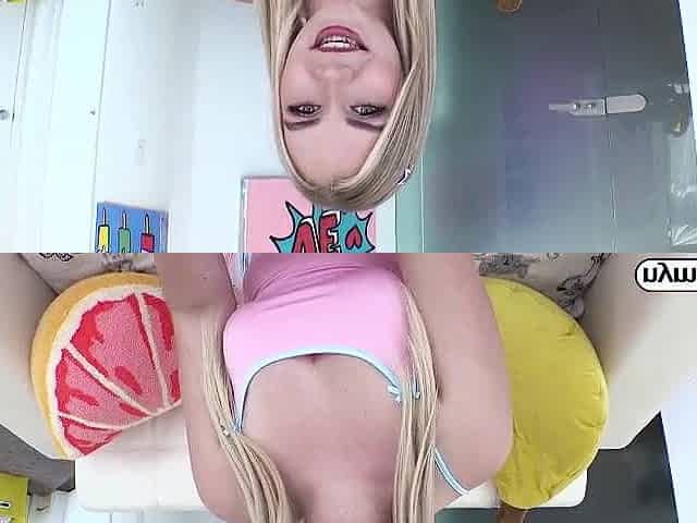 Charming all natural blond has her aperture banged and filled