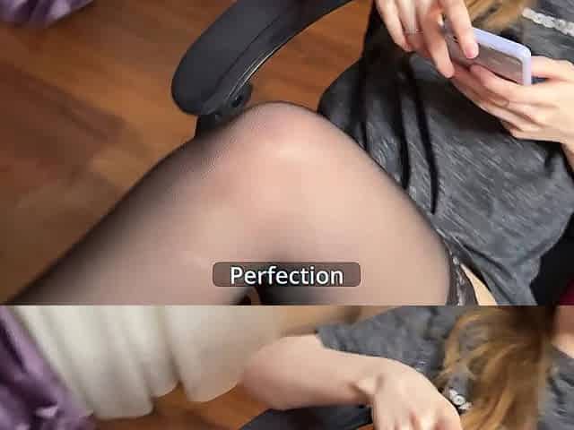 Her Nylons Perfectly Match My Chair. I Couldn't Resist. Full Episode 4K HD Tim Team