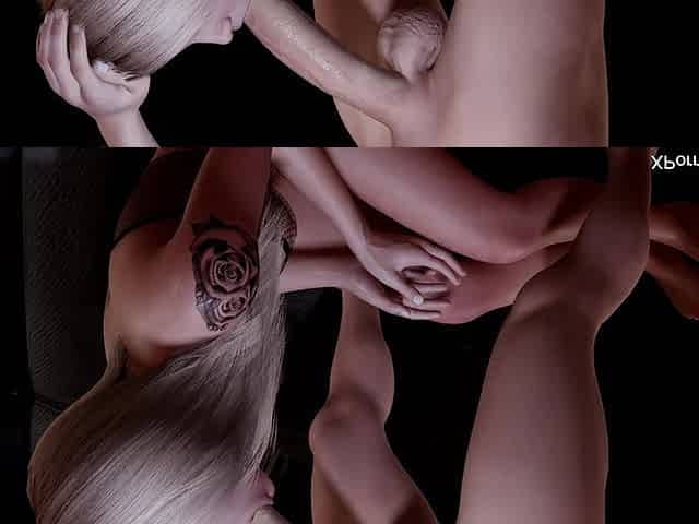Extreme Deepthroat Facefuck - Blonde Babe Mouth Fucked