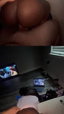 Cool booty bouncin on this penis