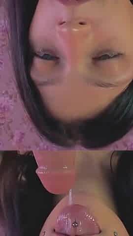 Sloppy Blowjob with Ahegao and Saliva Is What You Need Right Now!