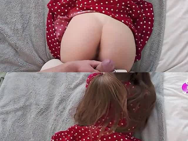 Step-Sister No Pants Underneath Suit Creampie