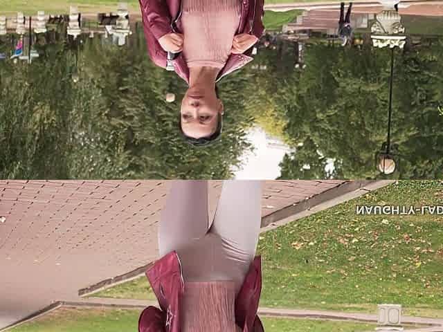 White Leggings Cameltoe P2