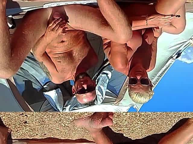 Anal Sex with Step Mom on the Beach