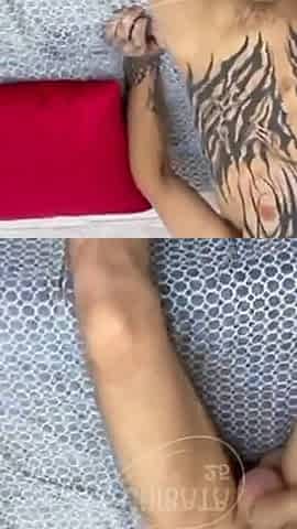 BBC and Bwc Rolling up a Busty - Huge Tits Hottie Fucking with Two Big Dicks