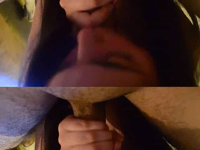 POV Teen 1st Time Swallowing