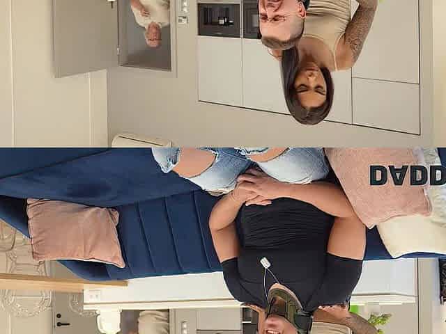 DADDY4K. Spoon position feels when cheating. Sexy movie with Ebony Cutie