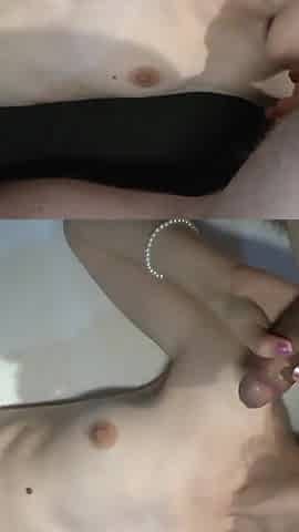 Skinny Natalia Wrecked in Gangbang