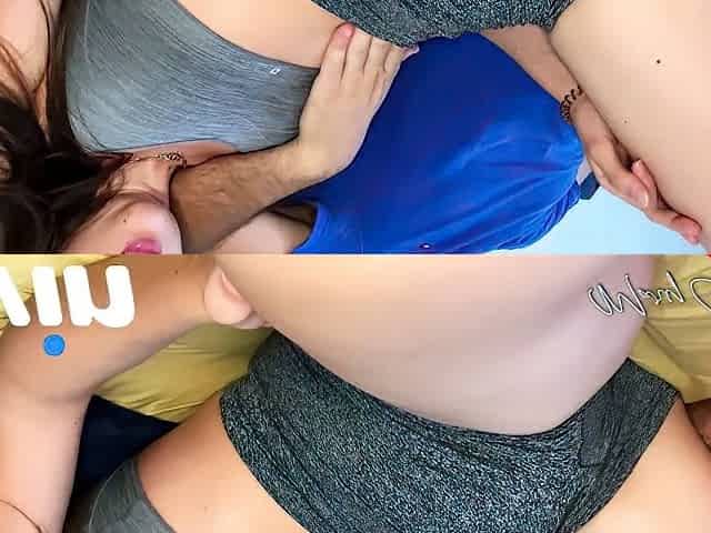 Ditalino abuses my undies while I read, giving me a REAL ORGASM - super scorching hardcore porn!