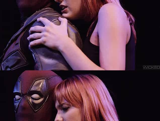 Kinky parody movie with a Deadpool fucking sexy slut Kenna James