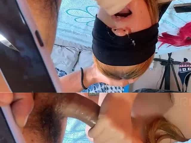 Blonde with a Big Ass and a Perfect Body Gets Penetrated Hard and Ends with Cum in Her Mouth