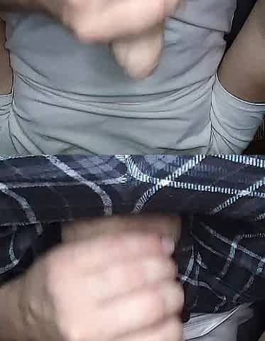 Jacking off until I cum on myself