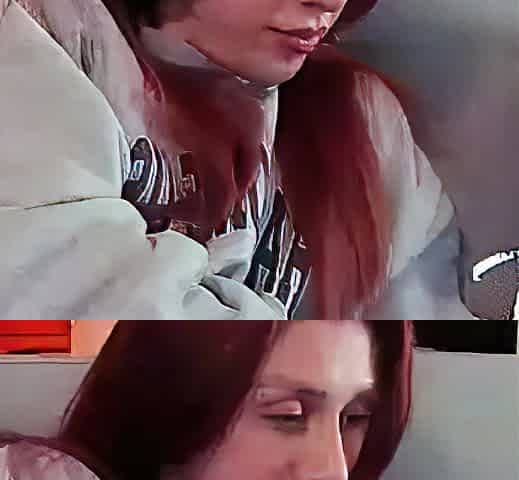 POV face close up cumshot