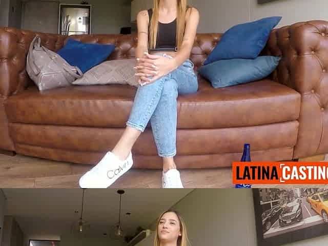 Tiny 18yo Colombian Underware Model Gets Drilled Raw In Fake Shooting