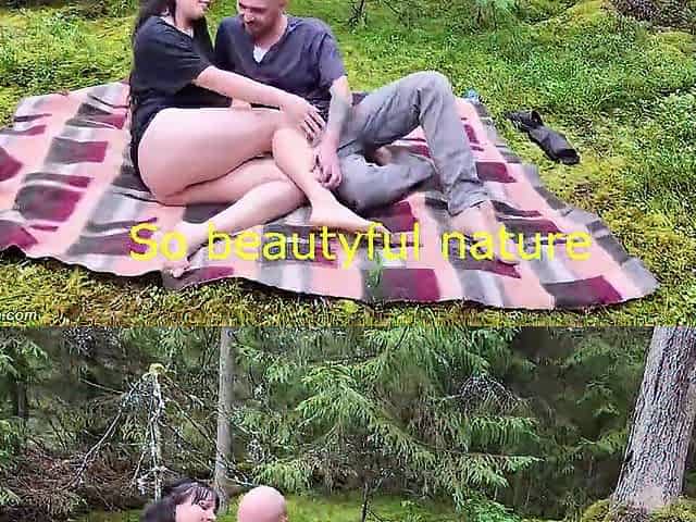 Concupiscent Pair Likes Public Outdoor Anal