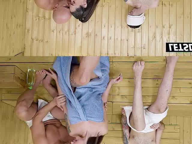 Hawt mother I'd like to fuck Samie Duchamp Intensive Orgasms at the Sauna