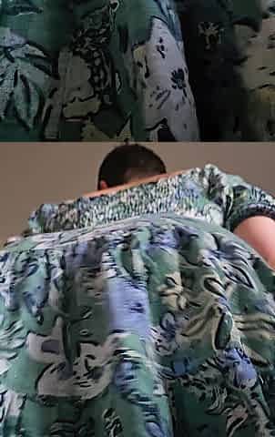 Thrifted Costume Upskirt Tease
