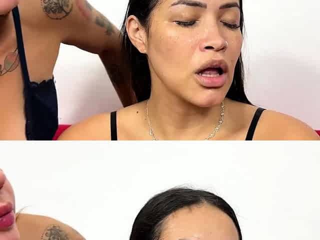 GUDZ SASHA STORE - Licking Each Other'S Faces In A Very