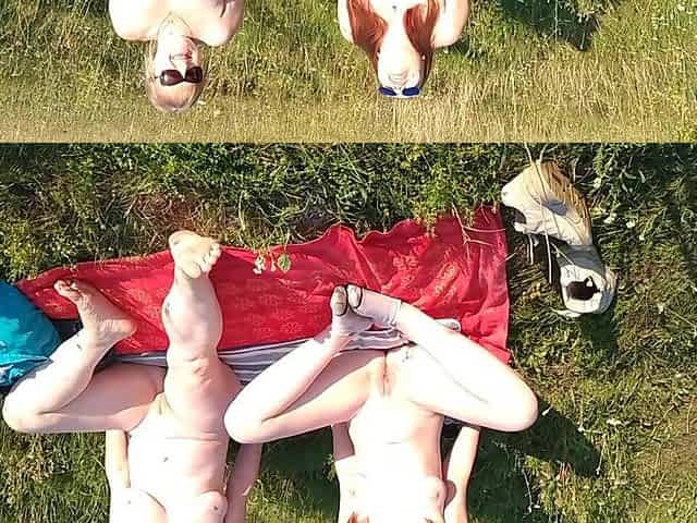 Large butt worship features exquisite natural gal of assol