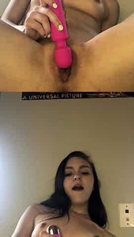 Cute blonde teen Lindsey solo toying pussy and ass