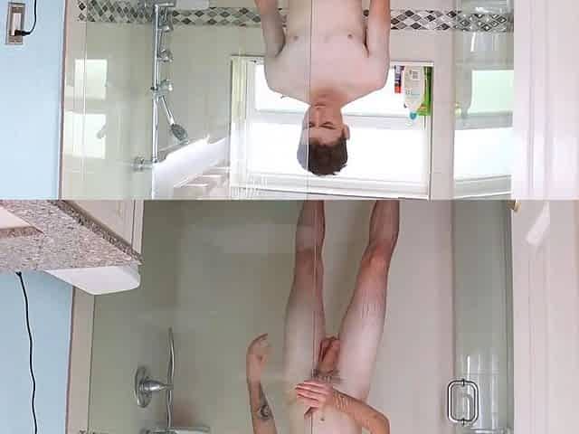 Kitchen MILF Justine Jacobs Rides Hard Gets Licked