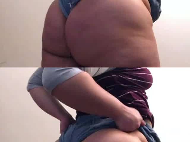 Webcam sex show featuring a brunette amateur MILF