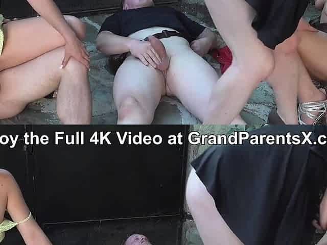 Older Ladies Are Hornier! Cougar Group Fuck