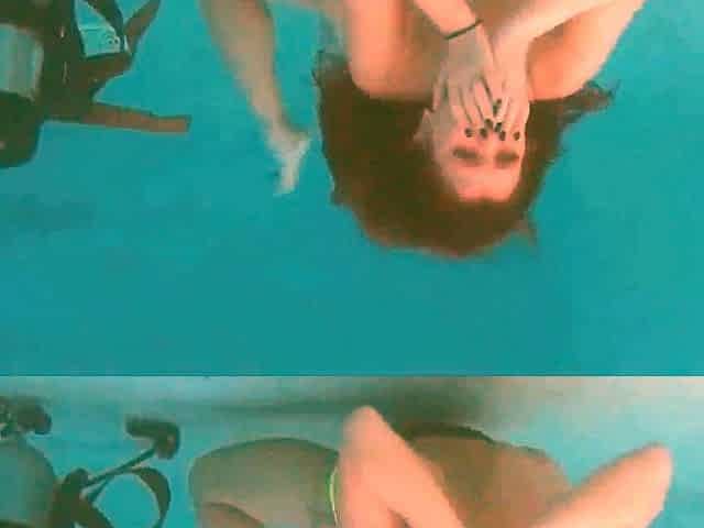 Topless Slut Drowning