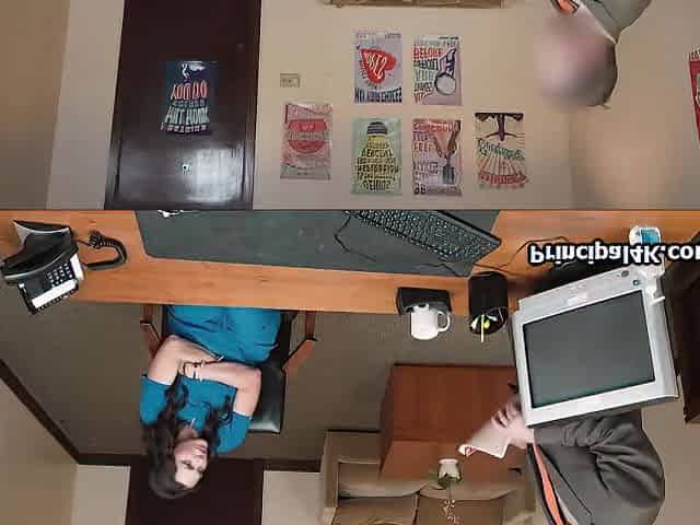 Principal Fucks Milf Nurse On His Desk