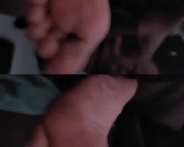 1023FEET step sibling gives tugjob with soft soles