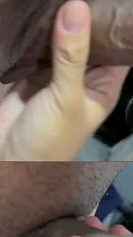 Curly Girl Sucking My Cock Rides Me and Get My Cum in Her Perfect Ass