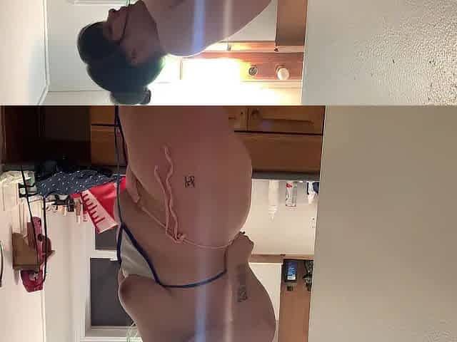 Step mamma gets a steamy surprise in the hottub!