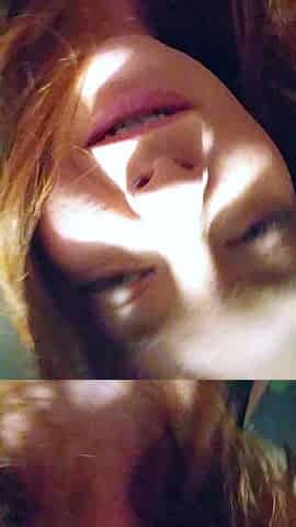 Cute young ginger heavily pregnant masturbation huge belly