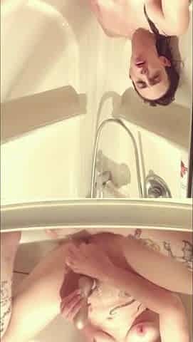Self-enjoyment in the shower