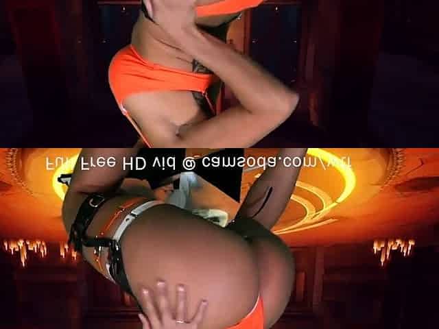 Camsoda - Sexy Cassie Del Isla Cosplay as Tracer - Overwatch