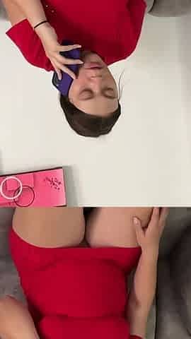I Call the Little Man in the Toilet to Help Me Clean, Since I Don't Have Any Money in Return I Give Him My Delicious Ass.